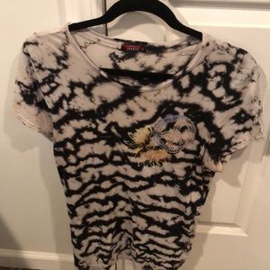 T Party Acid Wash T-shirt